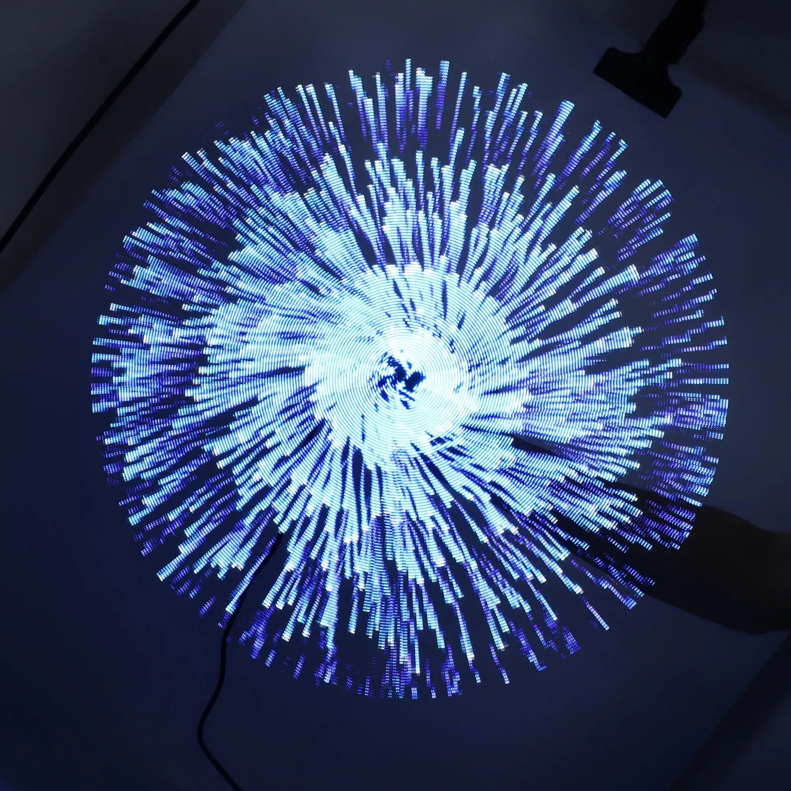 3D Hologram Fan 224 LED Light Beads - Image 9